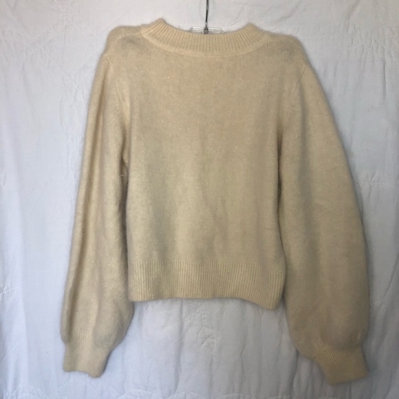 Sage The Label Innamorata Cream Sweater Size S - Picture 7 of 8